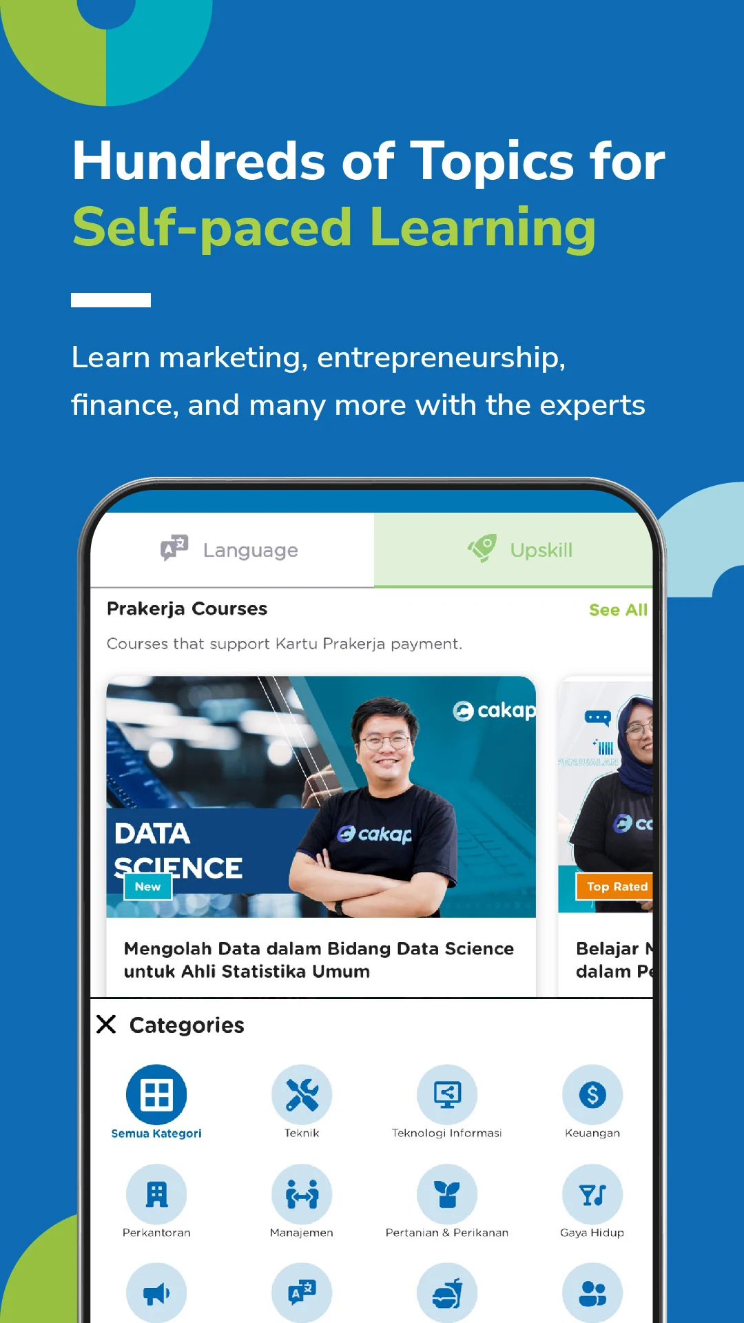 Cakap – Online Learning screenshot