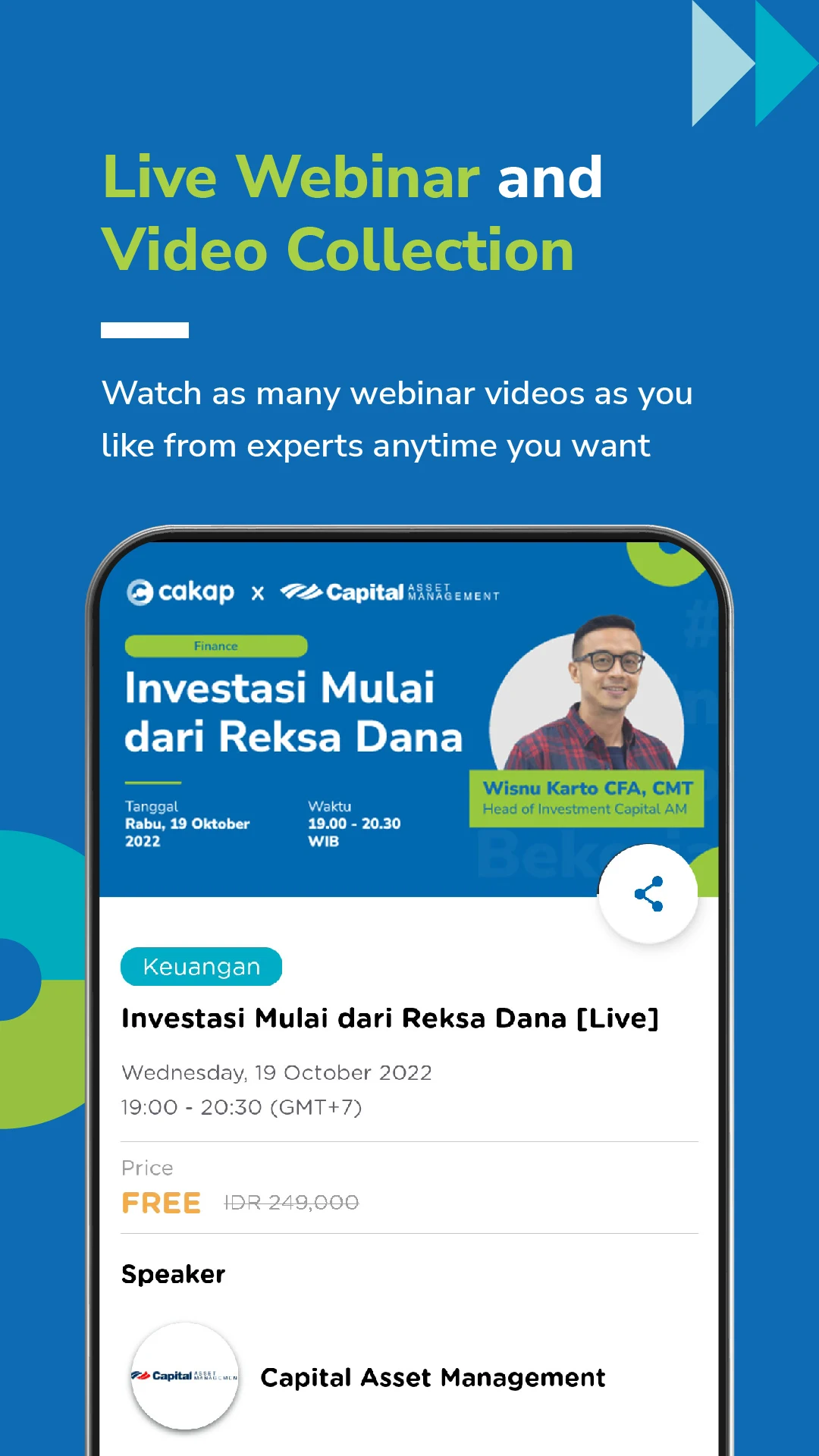 Cakap – Online Learning screenshot